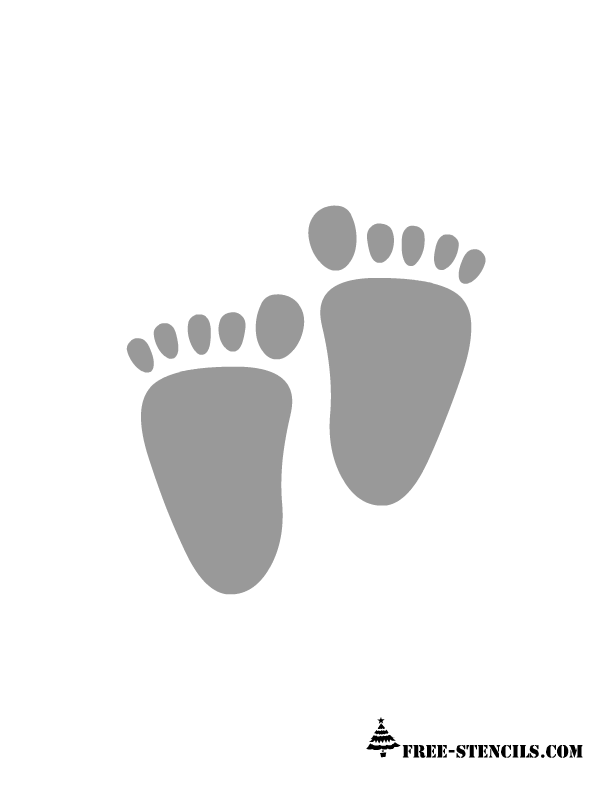 Free Printable Baby Shower Stencils