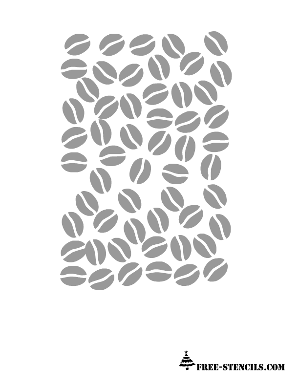 Free Printable Coffee Stencils